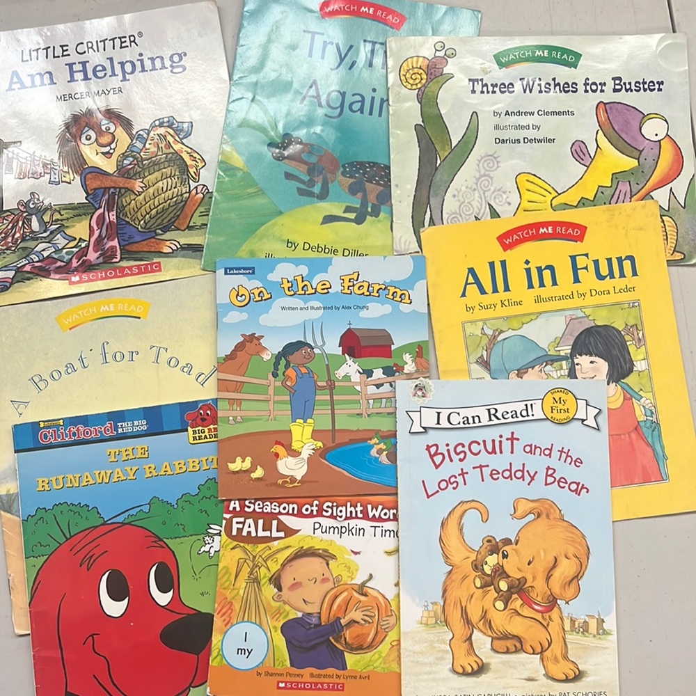 Children's Beginning Reader Books Bundle - Learning Fun!